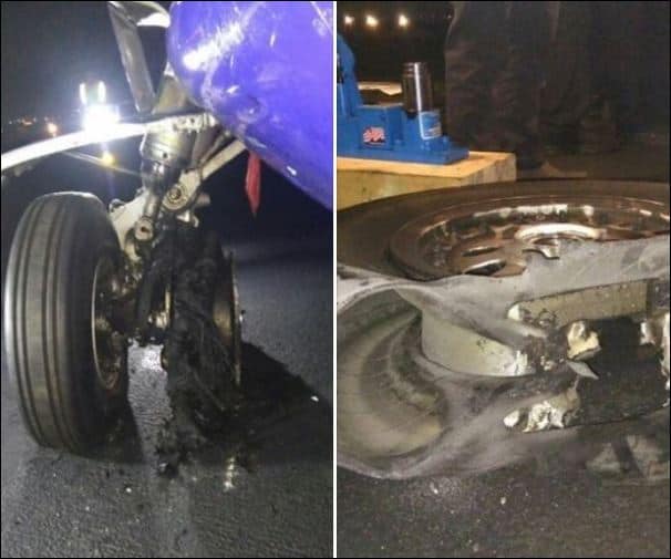 tyres burst