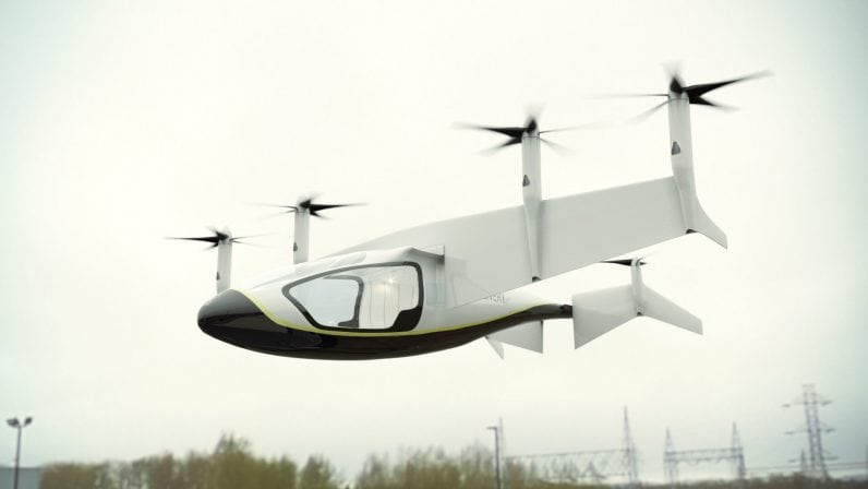 Rolls-Royce unveils hybrid flying taxi at Farnborough