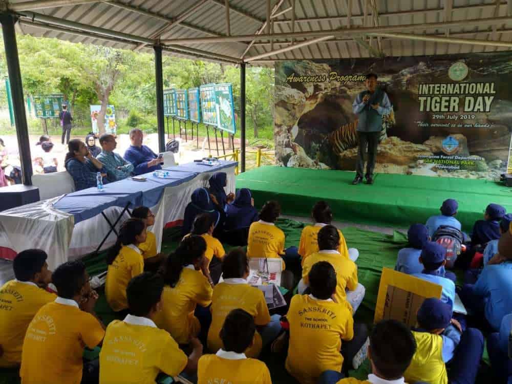 Global Tiger Day celebrated at KBR Park