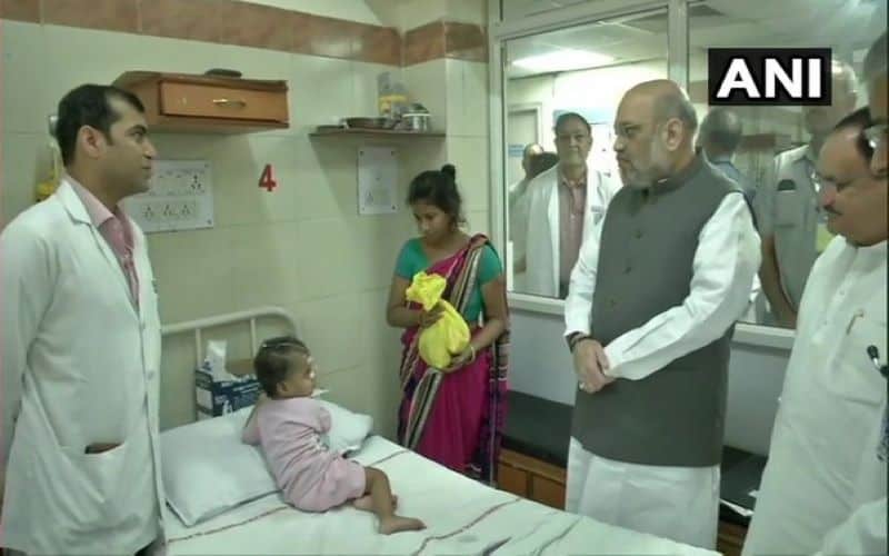Amit Shah kicks off Sewa Saptah by visiting AIIMS in Delhi