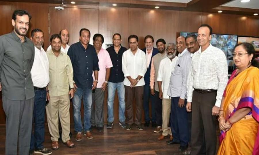 Azharuddin calls on KTR amid talks of joining TRS