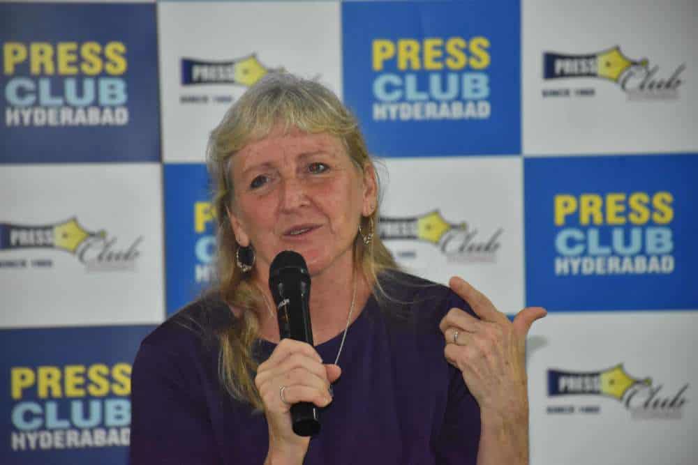 Hyderabad Photojournalists’ interaction with Carol Guzy