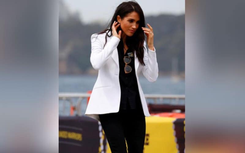 Meghan Markle attends yoga class after arriving in NYC