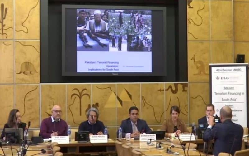 European experts express concern over terror financing in South Asia