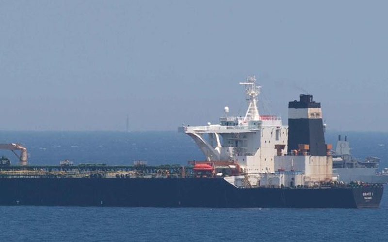 UK says Iran broke word with oil transfer to Syria