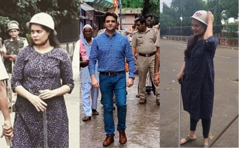 Muharram: IAS topper Tina Dabi hits streets in ‘combat role’