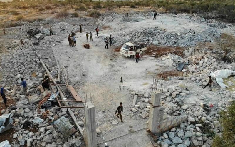Barisha, the Syrian village where Baghdadi died