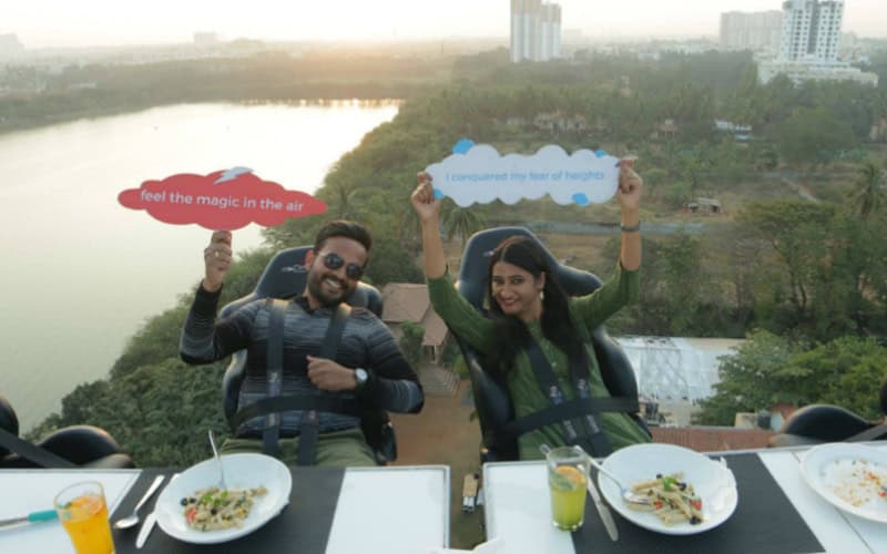 Noida's Fly Dining Restaurant is grabbing eye balls