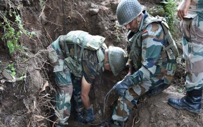 Indian Army destroys 3 mortar shells of Pak Army