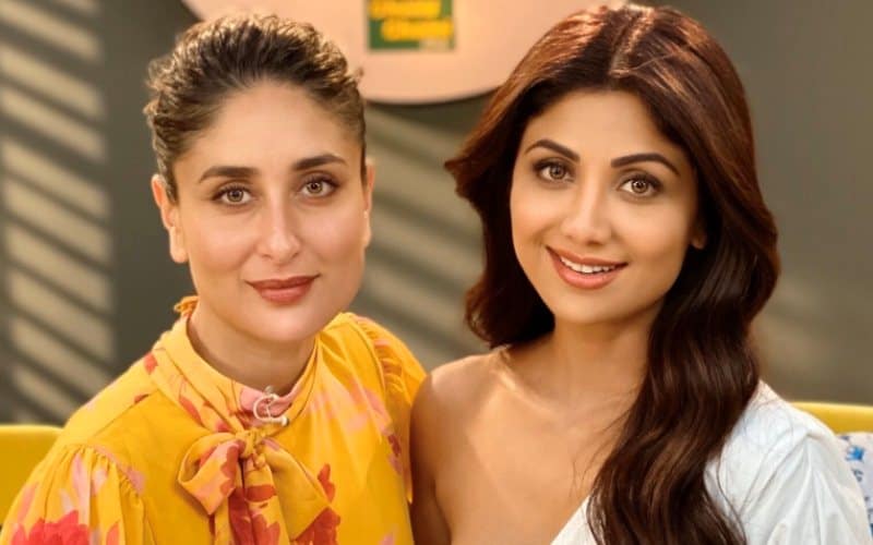 Sarcasm, killer jawline: Kareena, Shilpa share photograph