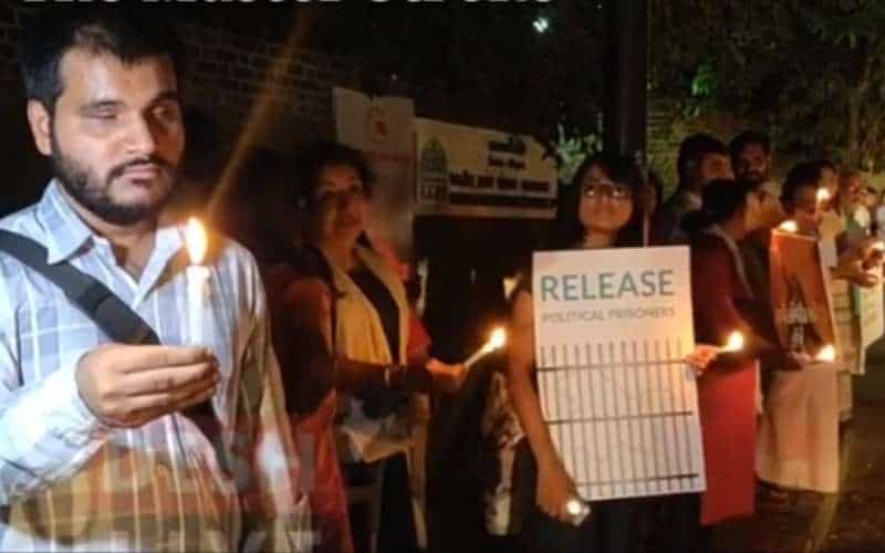 Gujarat: Silent protest held in support of Kashmiris
