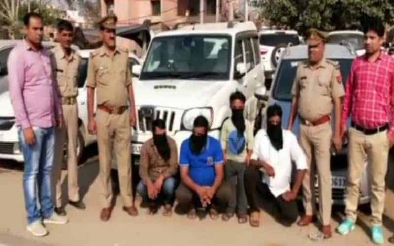Police busts gang involved in four-wheeler theft, 4 held