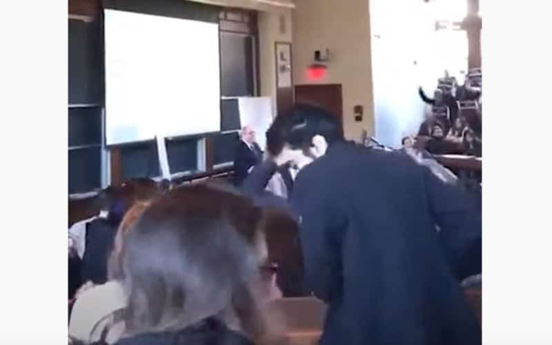 Harvard students boycott Israeli Ambassador talk, walk out
