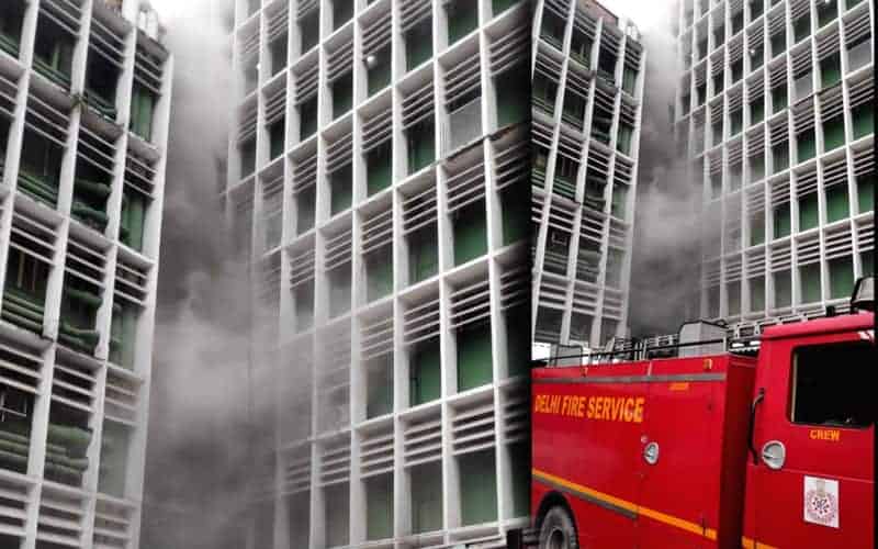 Delhi fire