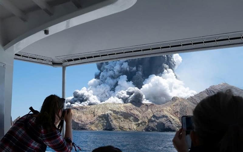 New Zealand volcano