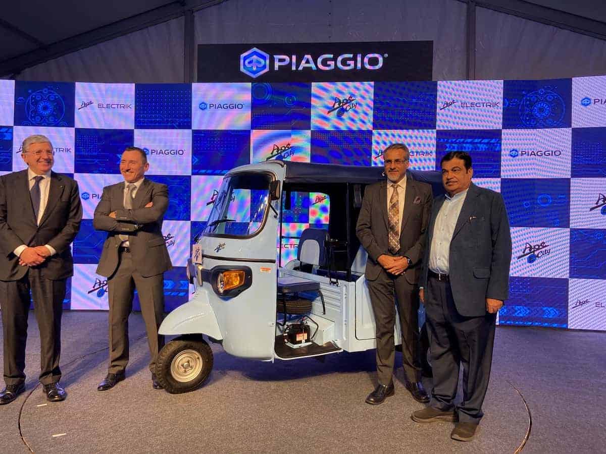 Piaggio launches Ape’ Electrik