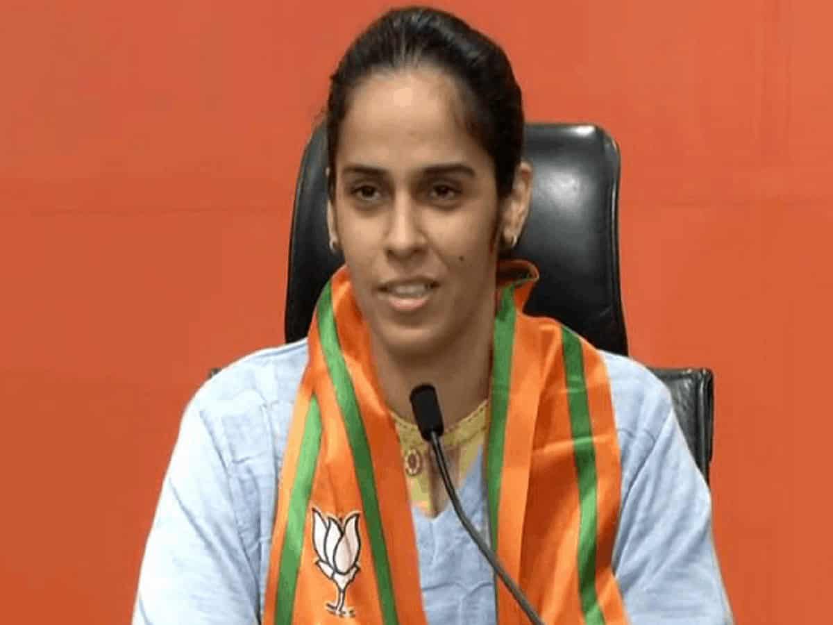Saina Nehwal joins BJP