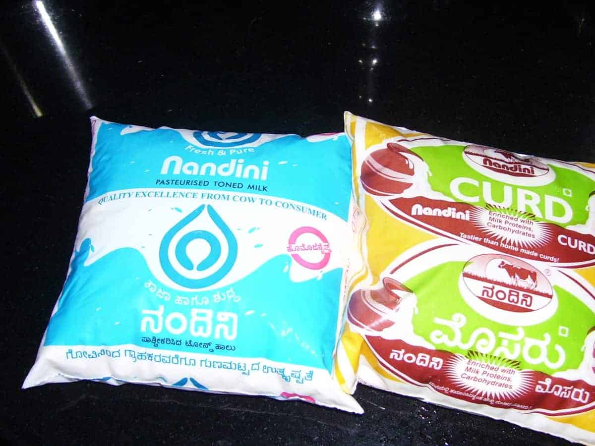 milk packet