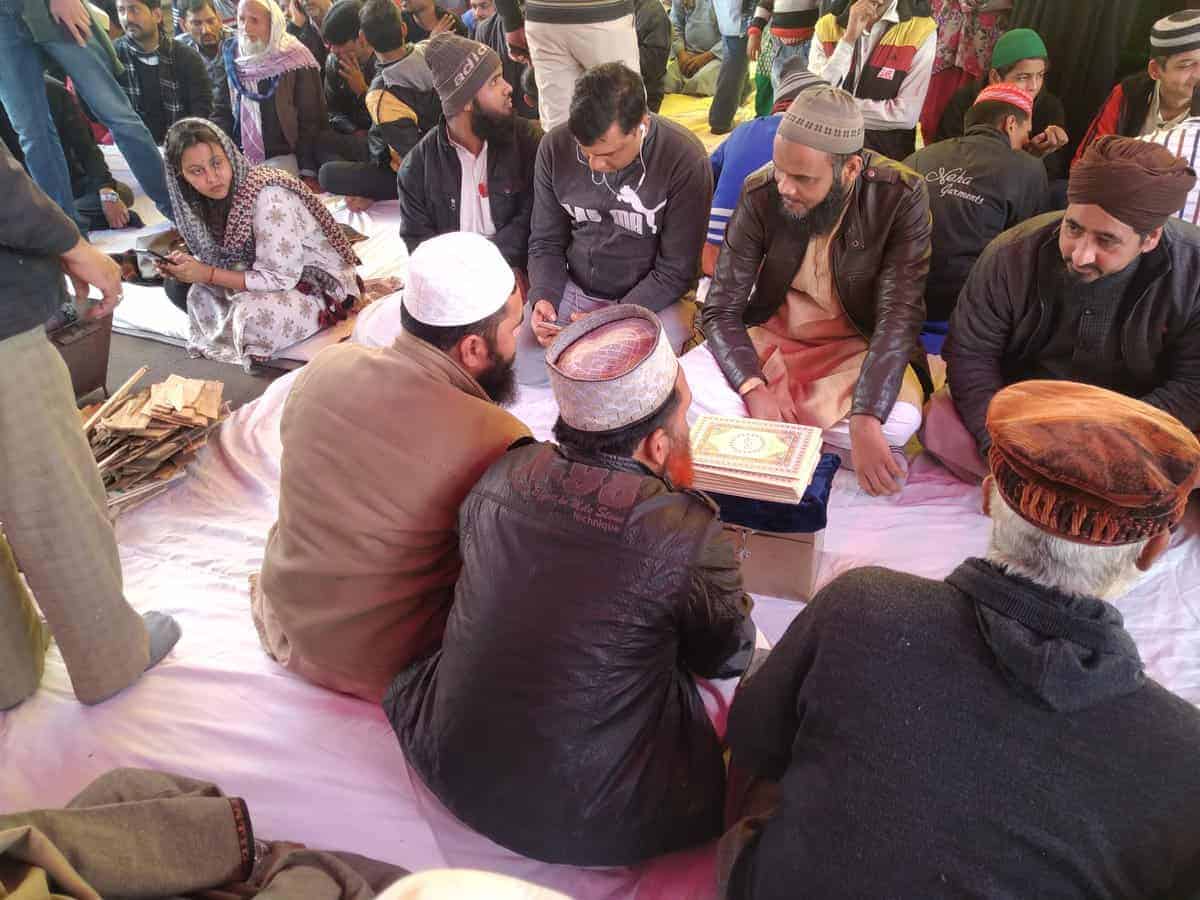 Gita, Bible & Quran Recited in Inter-Faith ceremony at Shaheen Bagh