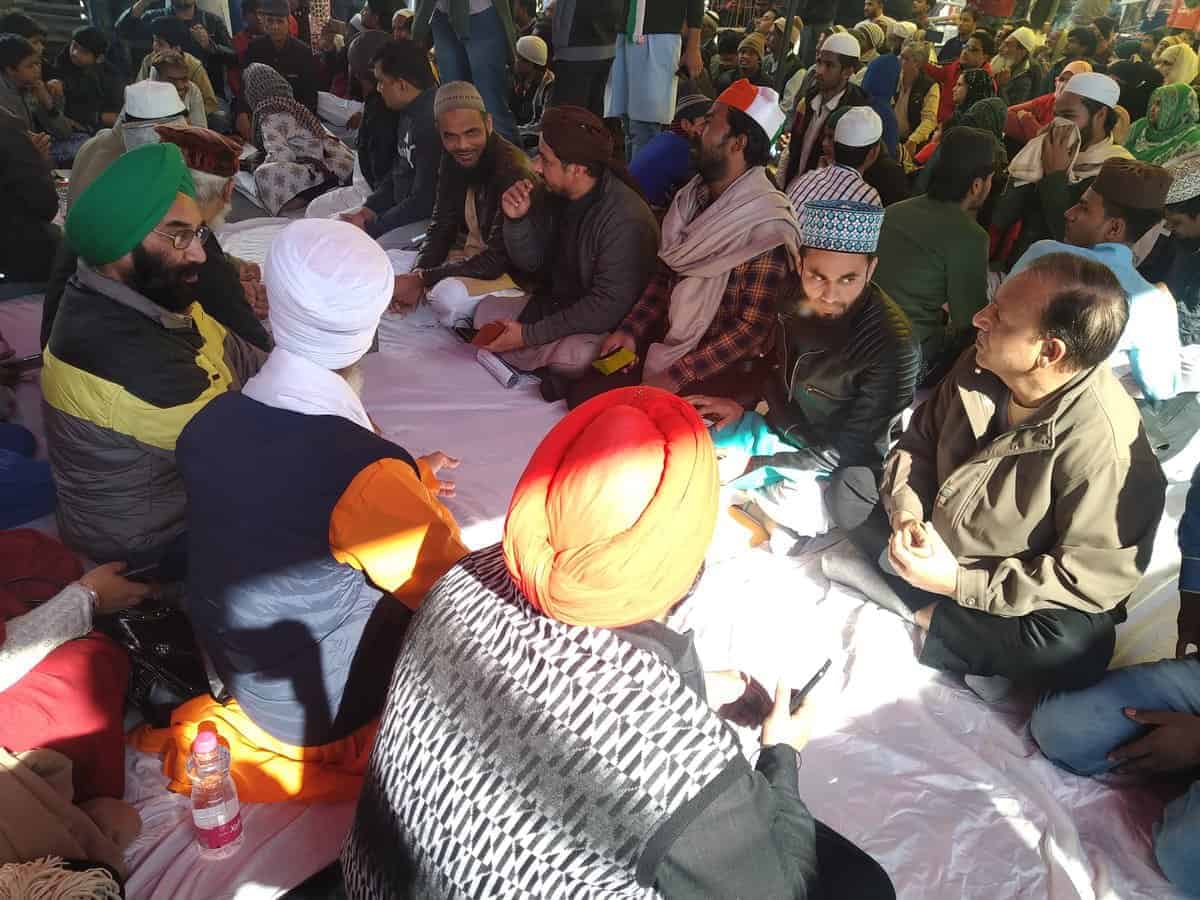 Gita, Bible & Quran Recited in Inter-Faith ceremony at Shaheen Bagh