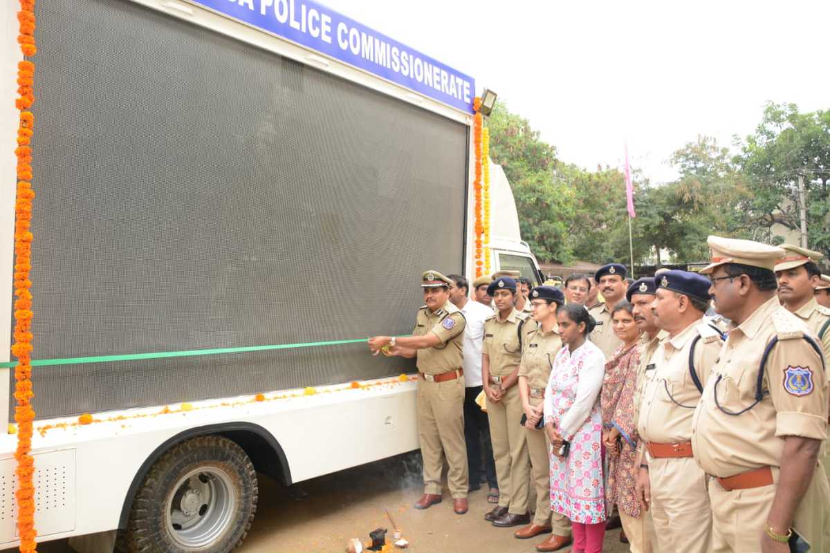 CP Mahesh Bhagwat inaugurates AV VAN and Gym at CAR headquarters