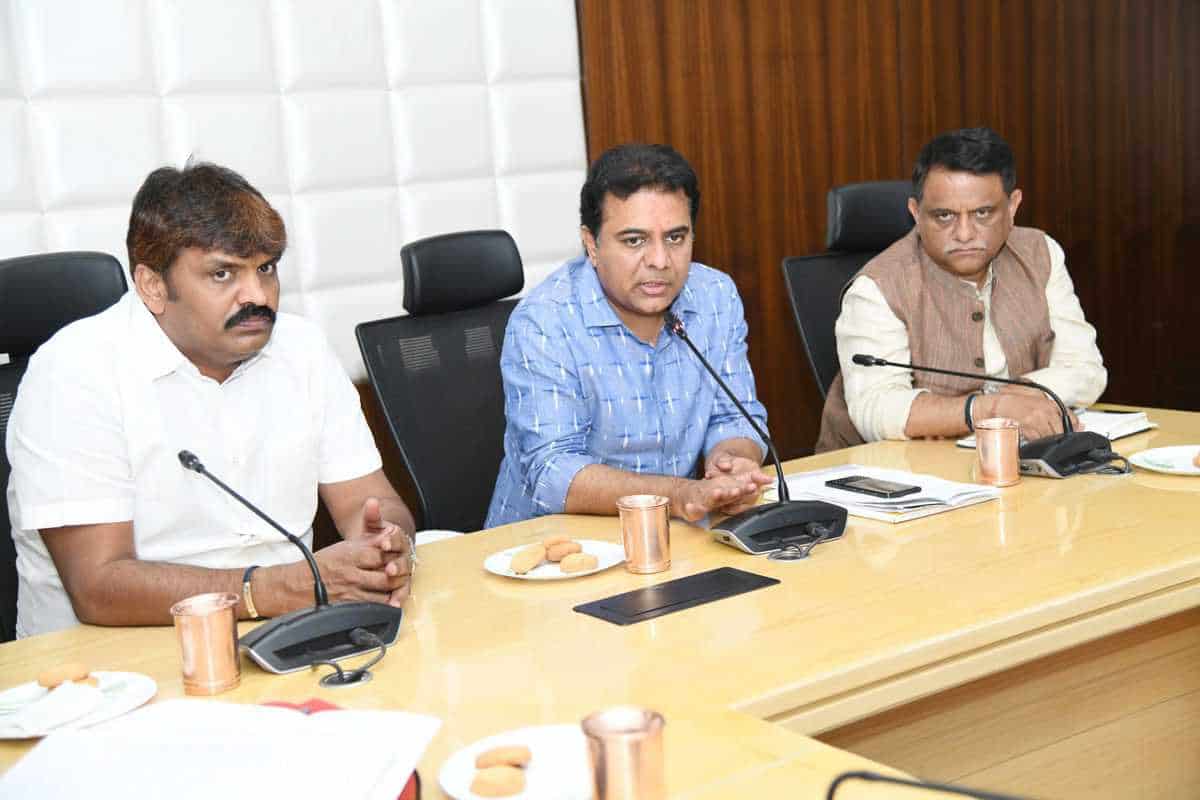 TS: KTR nudges officials to fast-track SRDP works