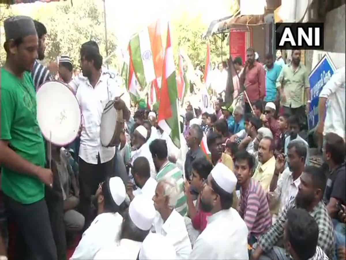 Protests CAA NRC in Channai
