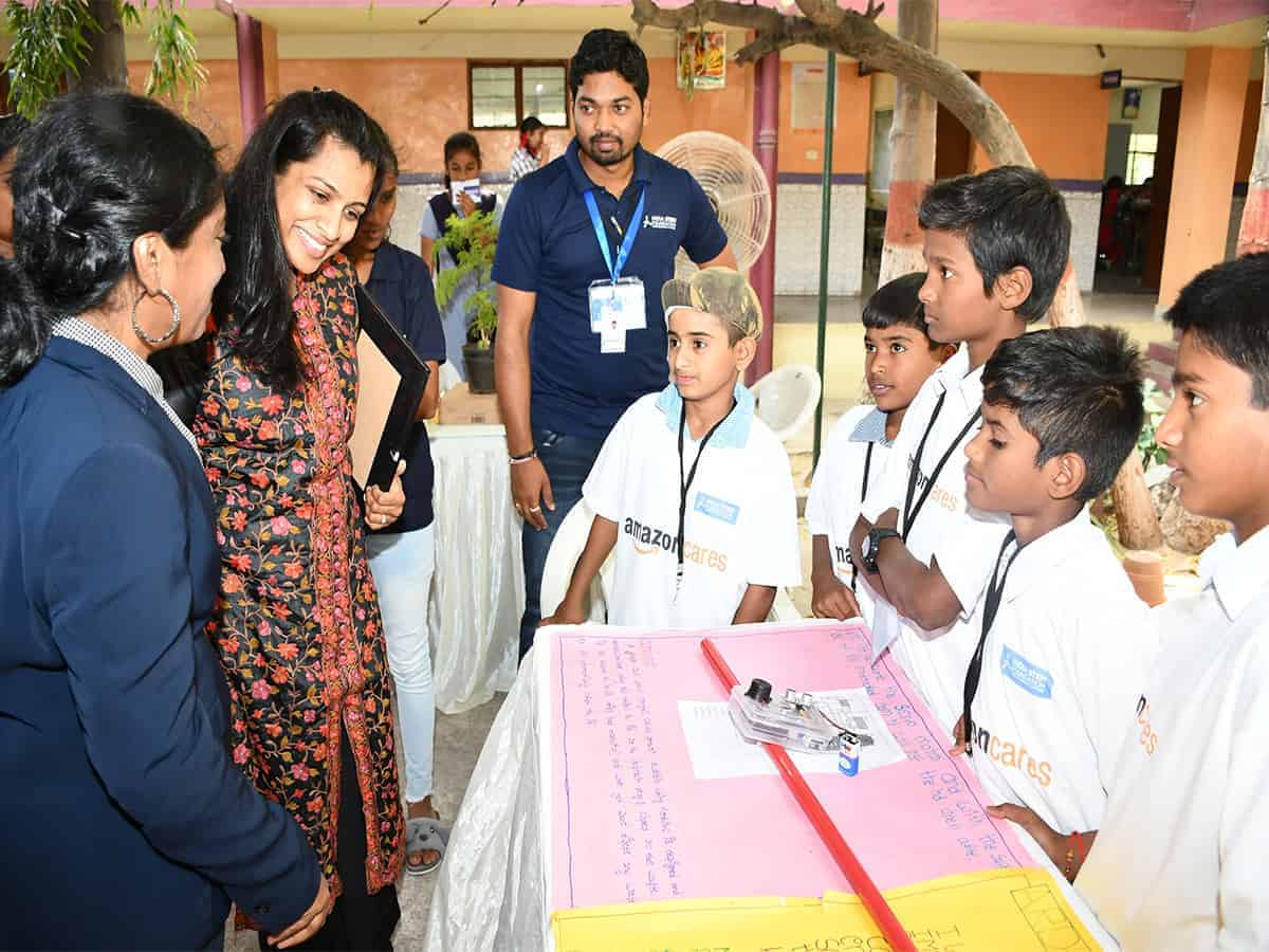 Amazon Cares organises STEM Celebration Day
