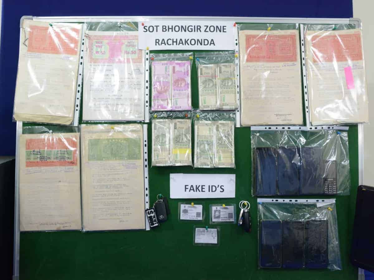 Hyderabad: Gang arrested for preparing fake land documents