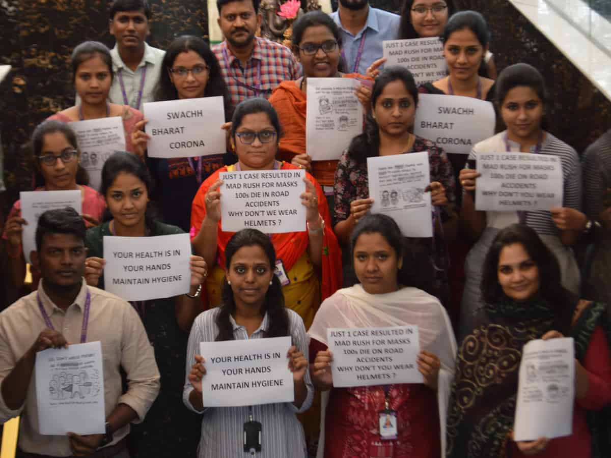 Hyderabad’s IT Corridor is fighting against COVID-19 scare