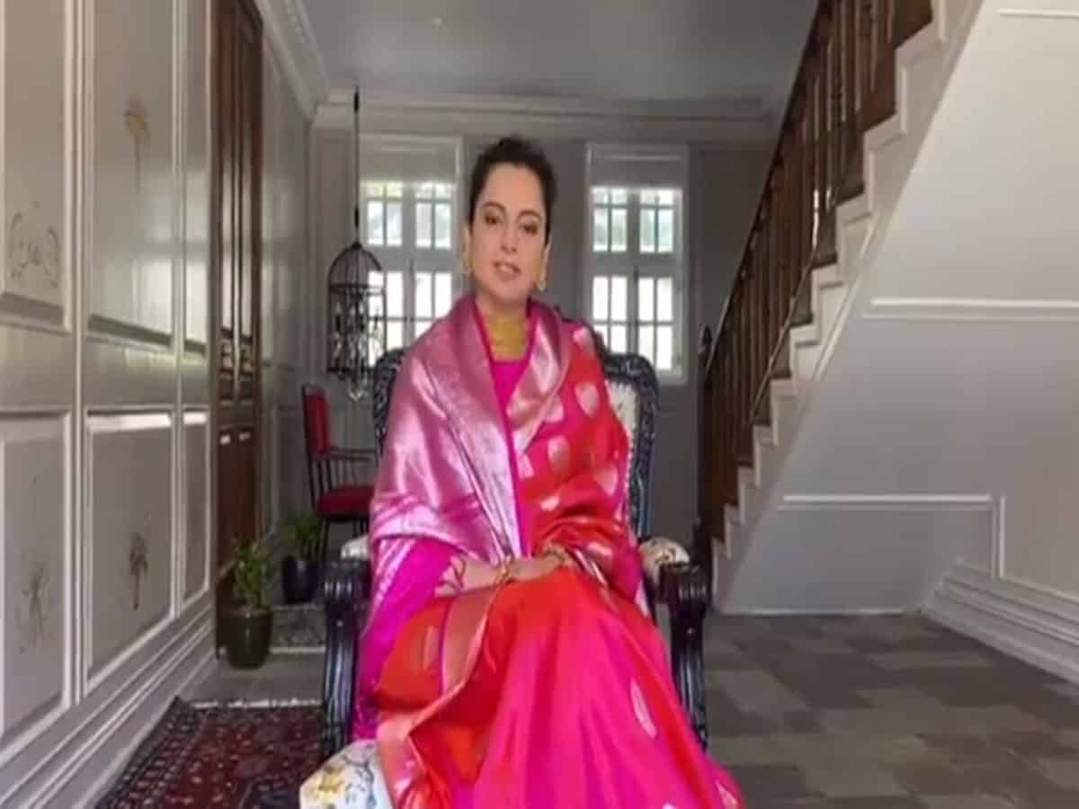 Kangana Ranaut paid Shaheed Diwas tribute with iconic song
