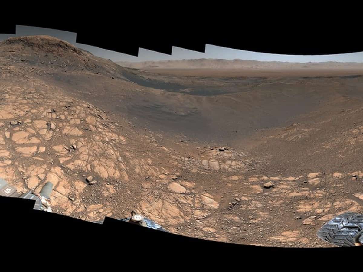 Martian surface