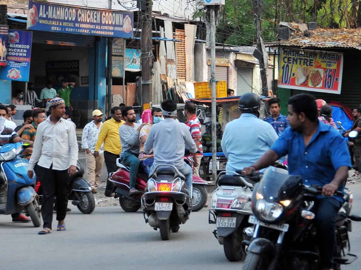 Moghalpura is still in pre-pandemic mode despite health hazards