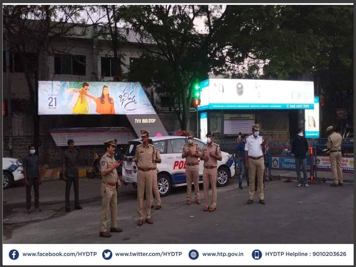 Lockdown in Hyderabad