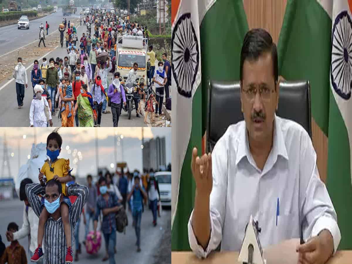 Delhi migrants