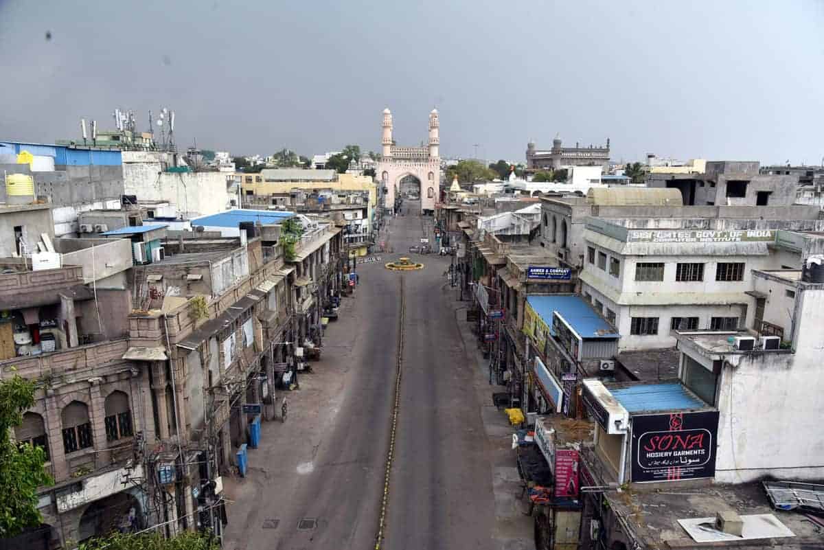 Old City resembles a barren desert