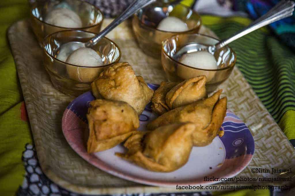 samosa, ras gulla