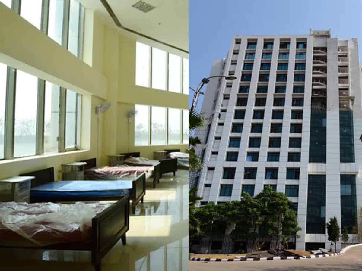 Sports Tower at Gachibowli turns into COVID-19 isolation centre