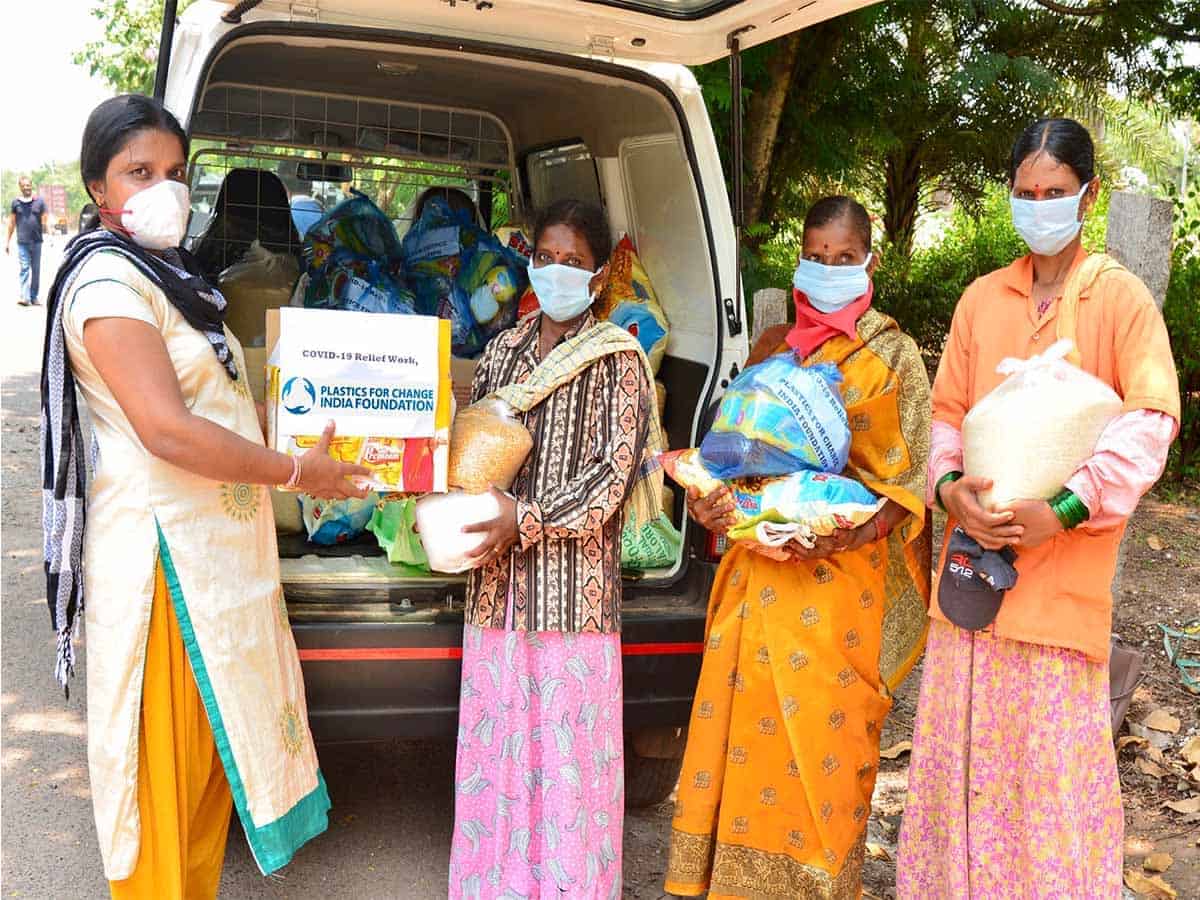 Art-sale to support COVID-19 relief efforts among rural