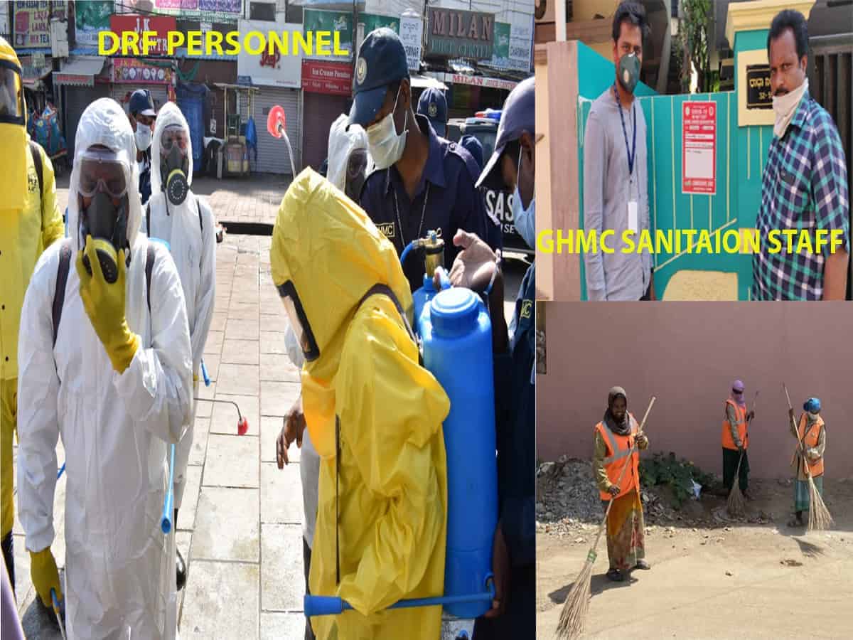 Mazdoor Union demands protection gear for sanitation staff