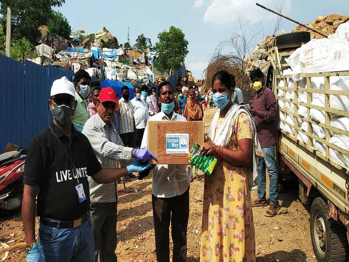 Hyderabad’s COVID-19 relief campaign supports 50,000 needy