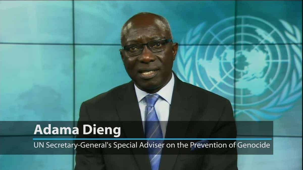 Under-Secretary-General Adama Dieng