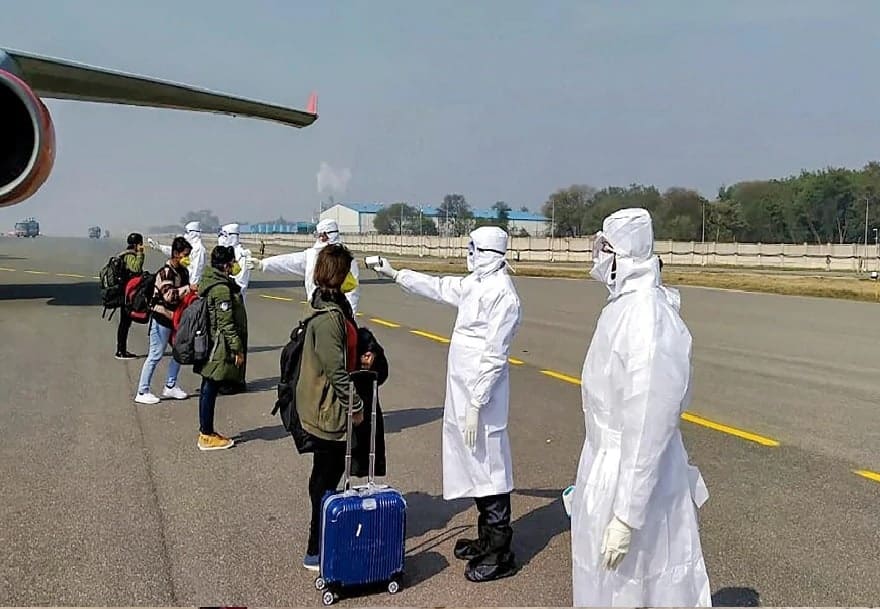 Repatriation of stranded Indians