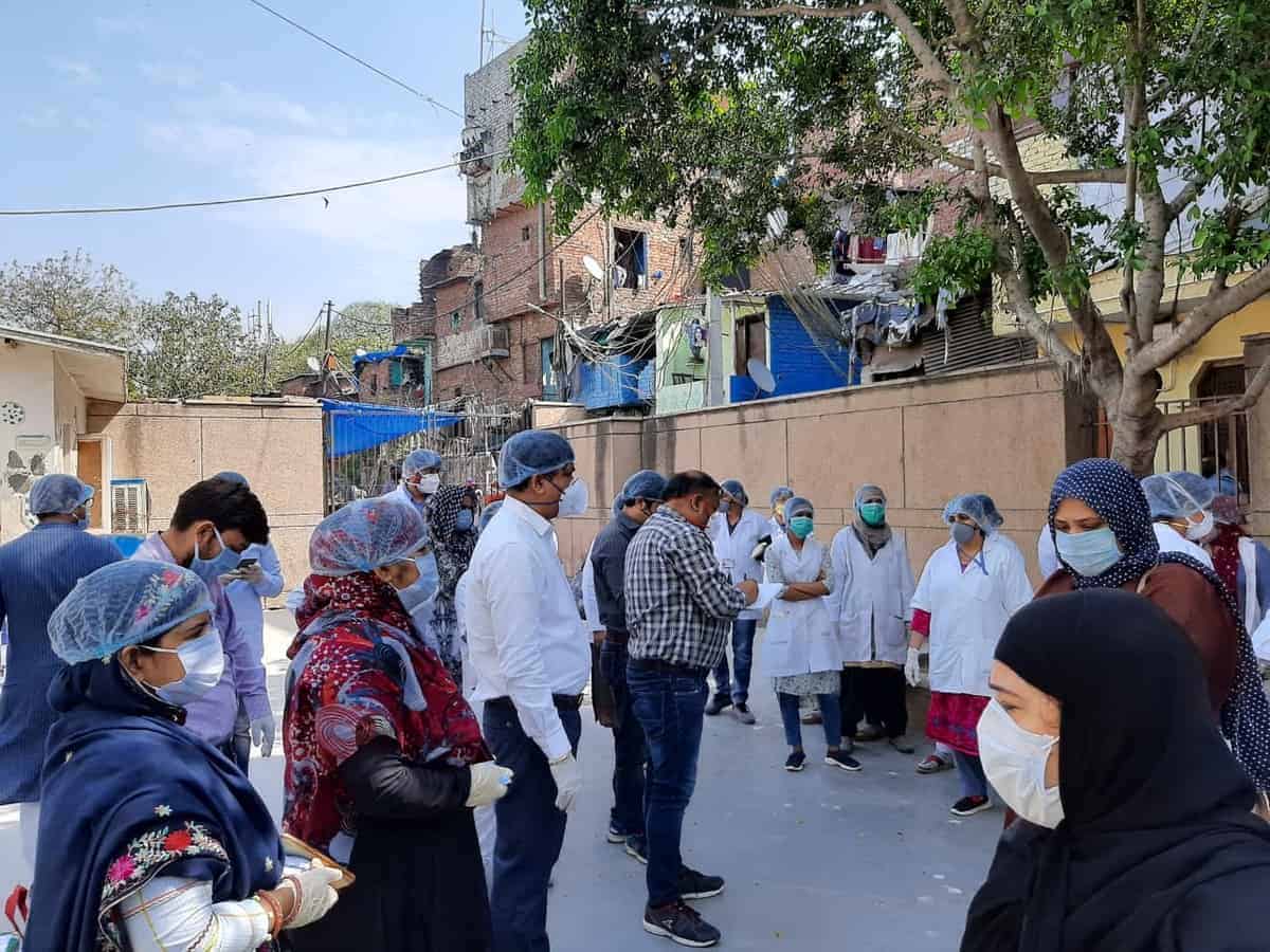 Help for vulnerable families of Basti Hazrat Nizamuddin