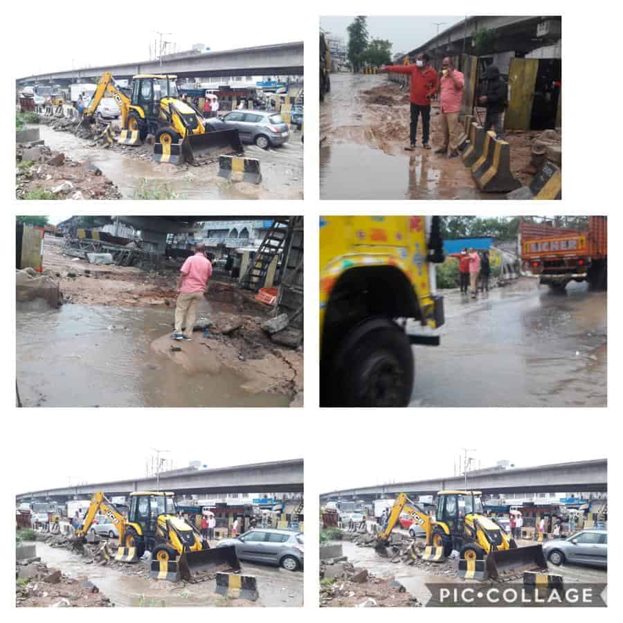 Heavy rain lashes Hyderabad