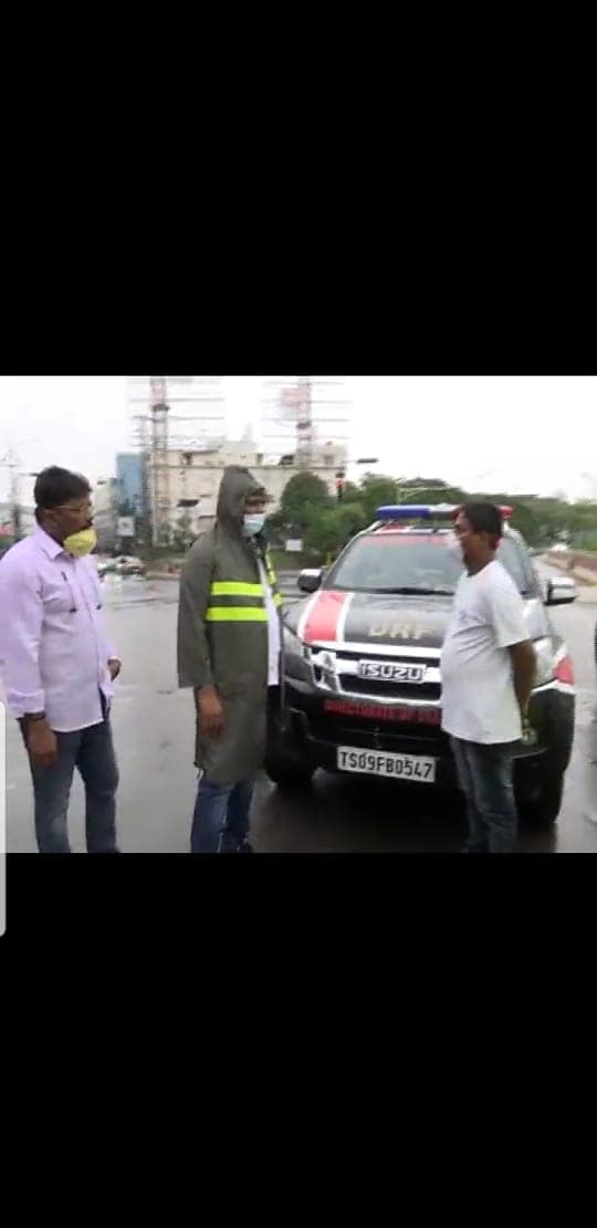 Heavy rain lashes Hyderabad