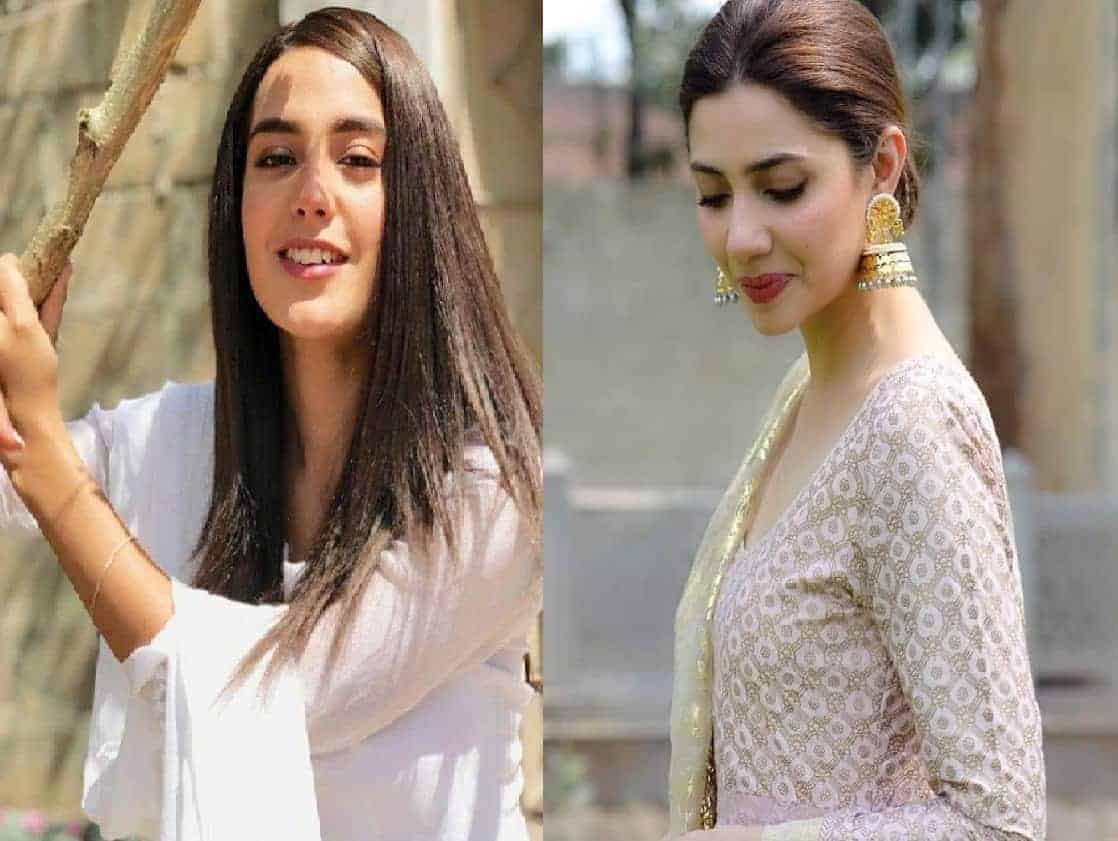 Actress Iqra Aziz and Mahira Khan