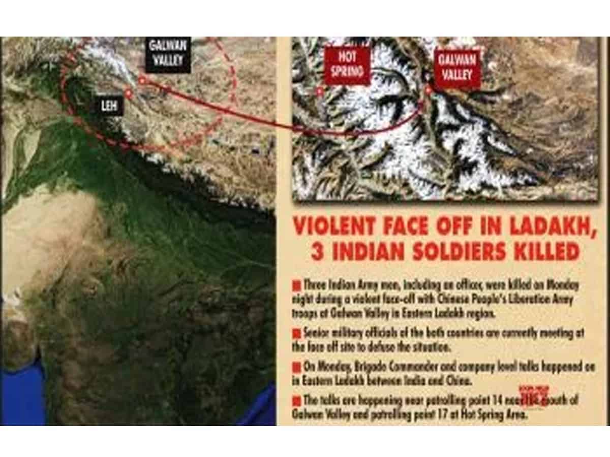 Rajnath Singh briefs PM about killing of 3 army men in Ladakh