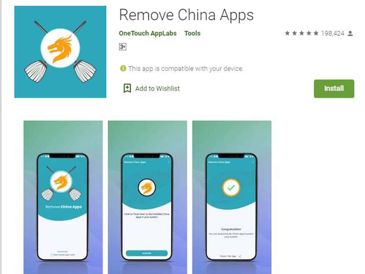 'Remove China Apps' crosses 5 million downloads on Google Play
