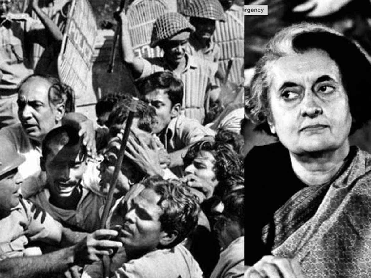 Emergency--A dark chapter in Indian democracy